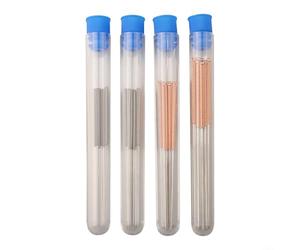 Kit de limpieza de boquillas de acero inoxidable de 40 piezas para impresoras 3D de 0,2/0,4/0,6/0,8 mm agujas de precisión para desatascar bloqueos