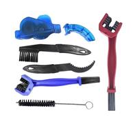 Kit de limpieza de cadena de motocicleta: cepillo de cadena, herramienta de limpieza de cadena reutilizable | Cepillo de mantenimiento de cadena multifuncional, solución de limpieza robusta