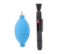 Kit de Limpieza de Cámaras 4 en 1, Soplador de Aire de Metal con Bolígrafo de Limpieza y Limpieza de Lentes para Cámaras DSLR y Teléfonos Móviles