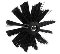 Kit De Limpieza De Conductos De Ventilación Con Cepillo For Chimenea, Varillas Flexibles Con Accesorio De Taladro Y Cepillos De Rosca M8, 1 Unidad, 100/150 Mm(150mm)