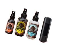 Kit de limpieza de guitarra, herramienta limpiadora de cuerdas, diapasón, aceite, agente de pulido, aceite de cuidado antioxidante para mantenimiento de guitarras