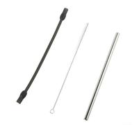 Kit de limpieza de manguera de leche para máquina espresso para Siemens para eq6 - Tubo de vapor de silicona tubo de acero inoxidable con accesorio de cepillo