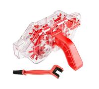 Kit de limpieza de motocicleta, motocicleta para alteros de cadena - Clean Cleaner para cadena de bicicleta portátil | Kit de herramientas desengrasante para cyper no slip ergonómico para el