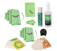 Kit de limpieza de oboe, kit de limpieza y cuidado de oboe, hisopo de oboe, aceite de llave, grasa de corcho, papel secante, papel en polvo, reposamuñecas, paño de limpieza, kit de cuidado para