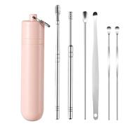 Kit de limpieza de oídos, herramienta de eliminación de cera de oídos - Herramienta ergonómica para eliminar la cera de los oídos | Herramienta de limpieza de oídos resistente al desgaste, juego de se