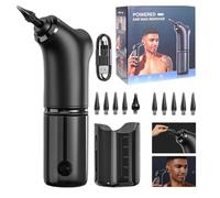 Kit De Limpieza De Oídos, Kit De Eliminación De Ceremientes Eléctricos | Limpiador De Oído Eléctrico Recargable Por USB - Batería De 2000 MAh, 7 Horas De Tiempo De Trabajo, Limpiador De Agua, Puntas
