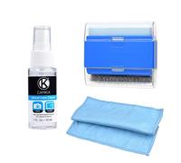 Kit de Limpieza de Pantallas de Laptop y Computadora Camkix - Incluye 1x Paño de Doble Faz, 1x Cepillo de Doble Función, 1x Rociador de Limpieza de 30ml - para Teléfonos Inteligentes, Pantallas LCD