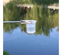 Kit de limpieza de piscina telescópico para muestreo de agua eficiente y desnatado