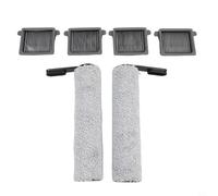 Kit de limpieza de repuesto para aspiradora Tineco para aspiradora iFloor 5 Breeze, 4 filtros, 2 cepillos de rodillo, enjuague y seque al aire según sea necesario