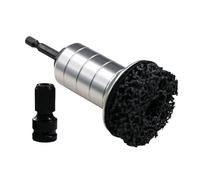 Kit de limpieza de ruedas - Limpiador de bordes de rueda | limpiador de piezas de freno de alto rendimiento | Disco de limpieza de cubo de freno | aleación de aluminio | Herramienta portátil para