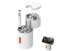 Kit de limpieza de teclado 20 en 1, juego de limpiador de electrónica multifuncional, herramientas de cepillo de precisión para laptop, auriculares, cámaras, auriculares, teléfonos celulares