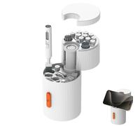 Kit de limpieza de teclado, cepillo portátil 21 en 1 para mantenimiento de laptop, muchas herramientas con limpiador de auriculares, extractor de teclas y removedor de polvo para escritorio