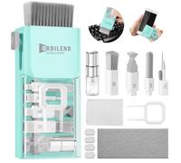 Kit de Limpieza de Teclado de Pantalla de Laptop, Herramienta de Limpieza electrónica para MacBook iPad iPhone Pro teléfono Celular, Herramienta de Cepillo para Tablet, computadora, con Spray