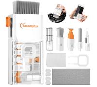 Kit de Limpieza de Teclado para Laptop, Kit de Limpieza de Teclado, Herramienta de Limpieza electrónica para MacBook, iPad, teléfono, iPhone Pro, Herramienta de Cepillo para Tablet, computadora, PC,