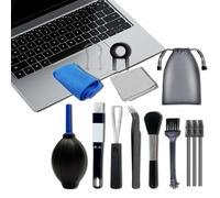 Kit De Limpieza De Teclado Y PC: Herramientas De Eliminación De Polvo Para Computadoras De Escritorio, Portátiles Y Vehículos | Limpiador De Teclado Mecánico, Limo De Limpieza, Juego De Mantenimiento