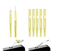 Kit de limpieza de teléfono celular, mini herramientas de limpieza antiobstrucción para iPhone 17 Pro Max, altavoz y receptor, mini cepillo multifuncional limpiador para auriculares, tablet