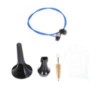 Kit de Limpieza de Trompeta de 5 Piezas Soporte, Cepillo y Guante