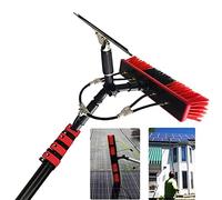 Kit de Limpieza de Ventanas de 4 m a 12 m, pértiga de Limpieza de Ventanas con Suministro de Agua, Kit de pértiga telescópica Extensible con rasqueta, Limpiador de techos