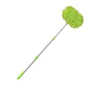 Kit De Limpieza De Vidrios para Automóviles Cepillo de Limpieza para Coche, súper Absorbente, Ajustable, telescópico, Mango Largo, fregona de Limpieza(1Mop and 1Mop Head)