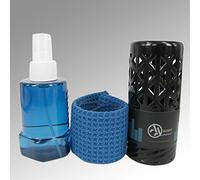 Audio Anatomy Set de limpieza de vinilo de tela de microfibra y líquido limpiador sin alcohol (150 ml)