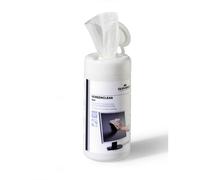 Kit de limpieza Durable Screenclean box 100 toallitas blanco