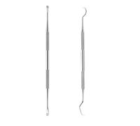 Kit de limpieza e higiene dental de acero inoxidable premium, Placa Removedor Dientes Limpieza Herramienta,removedor, apto para Adultos niños y mascotas