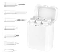 Kit de limpieza multifunción para teléfono móvil: herramienta de reparación de puertos, cables y altavoces, tipo C y conectores de carga, caja de herramientas de limpieza portátil (1 juego)