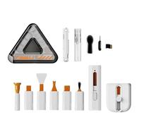 Kit de limpieza multifuncional 24 en 1 con estuche de almacenamiento, herramientas de limpieza universales para electrónica, teclados, lentes y más