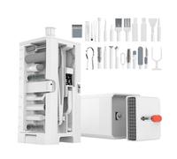 Kit de limpieza multifuncional para dispositivos electrónicos, kit de limpieza de pantalla de ordenador portátil, cepillo de limpieza 32 en 1 para pantallas de ordenador, cepillo de limpieza multiusos