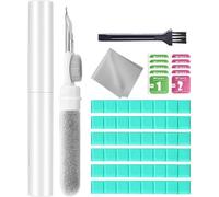 Kit de limpieza para Airpods Pro 1/2/3, auriculares Bluetooth 3 en 1, bolígrafo de limpieza con esponja, cepillo, pasta de limpieza de punta de metal, paño de limpieza para auriculares inalámbricos,