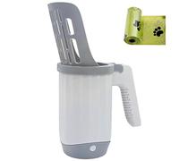 Kit de limpieza para gatos, Poop Scooper, portátil Litter Scooper, Litter Box Scooper Portable Cat Poop Lifter, Fast Sifting Kitten Poop Scooper, Easy to Clean Cat Box Scooper Litter Cleaner