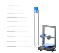 Kit de Limpieza para Impresoras 3D - 10 Piezas de Filamento para Desatascar | Desatascador con Filamento de Limpieza para Impresora 3D | Para Mantenimiento Rápido y Cuidado Diario Tras la