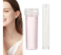 Kit De Limpieza Para Piercings En Las Orejas - 70 Piezas De Limpiador Para Agujeros De Pendientes | Solución Lavado y Herramienta Eliminación Cera 15 ml para Cuidados Hogar Viaje
