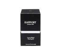 Kit de limpieza para relojes Rapport: paño de limpieza para el cuidado de relojes de pulsera, spray para eliminar la suciedad de acero inoxidable y cuero, paños de microfibra de limpieza suave.