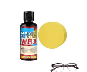 Kit de limpieza portátil genérico para eliminación de arañazos de vidrio, 35 ml, para cámara, teléfono, pantalla, viaje, vehículo, conducción, golf, oficina, escuela