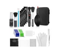 Kit de Limpieza Profesional 11 en 1 para Cámaras DSLR con Hisopos de Limpieza APS-C, Paños de Microfibra y Lápiz de Limpieza para Lentes de Cámara