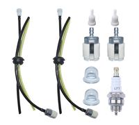 Kit de línea de combustible Haishine para Echo SRM, kit de línea de combustible de 2 piezas con filtro, kit de filtro de combustible universal para cortadora de césped, desbrozadora n.º 13211546730