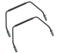 Kit de Línea de Freno Manguera Compatible con pinza de freno de coche Porsche Cayenne 955 de 6 pistones, línea de conexión de pinza Brembo, tubo de enlace 17z, 18z, 18zr, 18zl.(2 PCS)