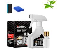 Kit de Líquido Restaurador de Faros Elementalt Automotive, Limpiador de Faros Lifegiverwise, Restaurador de Faros Whimsyard, Potente Líquido Reparador para Todo Tipo de Coches(SetB,3pcs)