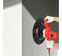 Kit de llana eléctrica para cemento y hormigón, 1280 W, velocidad ajustable, alisadora de paredes, mezcladora de cemento portátil, pulidora de paredes