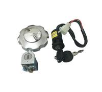 Kit De Llave Bloqueo Tapa Tanque Combustible con Interruptor Encendido Motocicleta 4 Cables para Ho&nda CG125 CG 125cc 150cc ZJ125 Zj150 ZJ 125 150 Tapa Gasolina