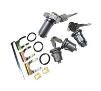 Kit de llaves de cilindro de bloqueo de puerta de encendido compatible con Chevrolet Truck C10 C20 C30 1965-1987 Van G Series 1996 y para Buick 1973-1996