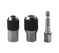 Kit de llaves de grifo ajustable de 3 piezas con barra de extensión de 3/8 que soporta aplicaciones de roscado basadas en trinquete y taladro