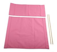 Kit de lona de repuesto para silla de director, fundas plegables para asiento y respaldo, soporte de madera para sillas de camping, tela resistente a la intemperie para muebles de jardín, kit de