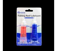 Kit de lubricante para carrete de pesca, esencial de larga duración, grasa y aceite eficaz para protección de engranajes, evita y reduce la fricción (lubricante + grasa)