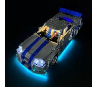 Kit de luces compatible con Lego 2 Fast 2 Furious Nissan Skyline GT-R (R34) juego de construcción de coche (modelo no incluido) - Iluminación creativa para Lego Technic 42210 Building Set (versión
