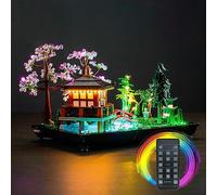 Kit de luces con mando a distancia para Lego 10315 Tranquil Garden (no Lego) - Set de iluminación LED para iconos Jardín del Silencio - Regalo creativo para adultos