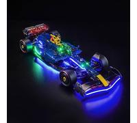 Kit de luces de mando a distancia compatible con Lego 42206 Oracle Red Bull Racing RB20 F1 Car (no modelo), juego de iluminación LED compatible con Lego Oracle Red Bull Racing RB20 F1 Car 42206