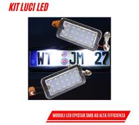 Kit De Luces De Placa A LED Compatible Con Fiat Abarth 500 500C MY 2007-2016