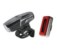 Kit de luces delanteras y traseras para bicicletas Moon Meteor-X Auto Pro Arcturus TU